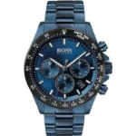 Montre - HUGO BOSS - 1513758 - Quartz - Cadran bleu - Acier inoxydable - 5 ATM