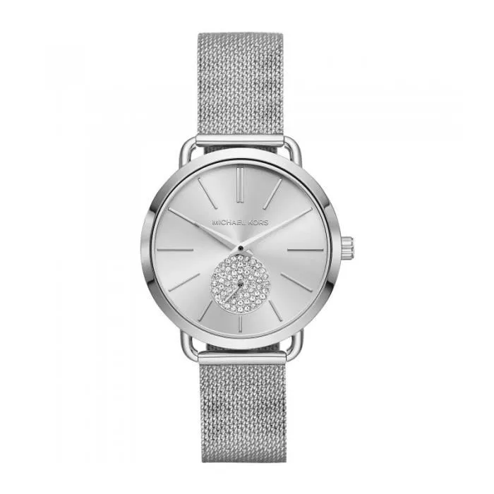 montres-femme-michael-kors-analogique-montre-bra Montre Femme - Michael Kors - Portia - Acier Inoxydable - 5 ATM - Analogique – Image 1