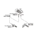 Fujinon MS X1 Reports de commande zoom servo et focus manuel pour objectif HD pro 2/3″ LA16x8