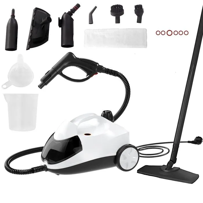 nettoyeur-vapeur-avec-13-accessoires-4-5-bars Nettoyeur Vapeur - Avec 13 accessoires - 4.5 bars - 2000W-Pour Cuisine/Salle de Bain/Maison/Auto/Tissus – Image 1