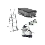 Piscine tubulaire hors sol - INTEX - 549 x 274 x h132 cm - Filtre à sable - Capacité 17.203 l – Image 5