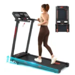 Tapis de course pliable - RAOO MIN - 3.0HP - max. 14km/h - Pente manuelle 12% - Charge 150kg