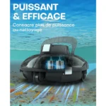 Robot de Piscine Sans Fil - WYBOT - WINNY 200 - Double Filtration - Autonomie 75 min - Léger 3,3 kg – Image 2