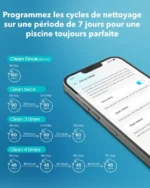 Robot de Piscine Sans Fil Wybot C2 - Double Filtration Ultra-Fine - Batterie grande autonomie - Application Smartphone – Image 5