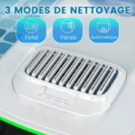 AIRROBO PC10 Robot de Piscine sans Fil,des Parois et de la Ligne d' Eau,120Min & 170m² d'Autonomie,Forte Puissance d’Aspiration – Image 4