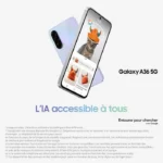 SAMSUNG Galaxy A36 5G Smartphone 128Go Noir - Version Française – Image 3