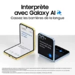 Samsung Galaxy Z Flip6 Smartphone 256 Go Bleu – Image 4