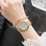 SHARPHY Coffret Cadeau Montre Femme + bracelet + collier , bijoux femme – Image 2