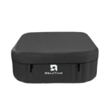 Spa gonflable 6 places - RELXTIME - Carré - 130 micro-jets - Température jusqu'à 40°C - Noir – Image 5