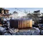 Spa gonflable BESTWAY - Lay-Z-Spa Maldives - Hydrojets - 201x201x80 cm - 5 à 7 places - Carré (couverture, cartouche, 5 appuie-tête) – Image 5