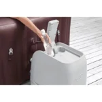 Spa gonflable BESTWAY - Lay-Z-Spa Maldives - Hydrojets - 201x201x80 cm - 5 à 7 places - Carré (couverture, cartouche, 5 appuie-tête) – Image 7