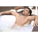 Spa gonflable BESTWAY - Lay-Z-Spa Maldives - Hydrojets - 201x201x80 cm - 5 à 7 places - Carré (couverture, cartouche, 5 appuie-tête) – Image 8