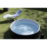 Spa gonflable SUNSPA - Dropstitch - 200 x 65 cm - 6 personnes - Rond (Livré avec filtre, cadenas, tapis de sol et couverture)