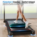 Tapis de course pliable - YEE RUN - 3.0HP - Vitesse max 14 km/h - Pente manuelle 12% - Bluetooth – Image 4