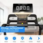 Tapis de course pliable - YEE RUN - 3.0HP - Vitesse max 14 km/h - Pente manuelle 12% - Bluetooth – Image 5