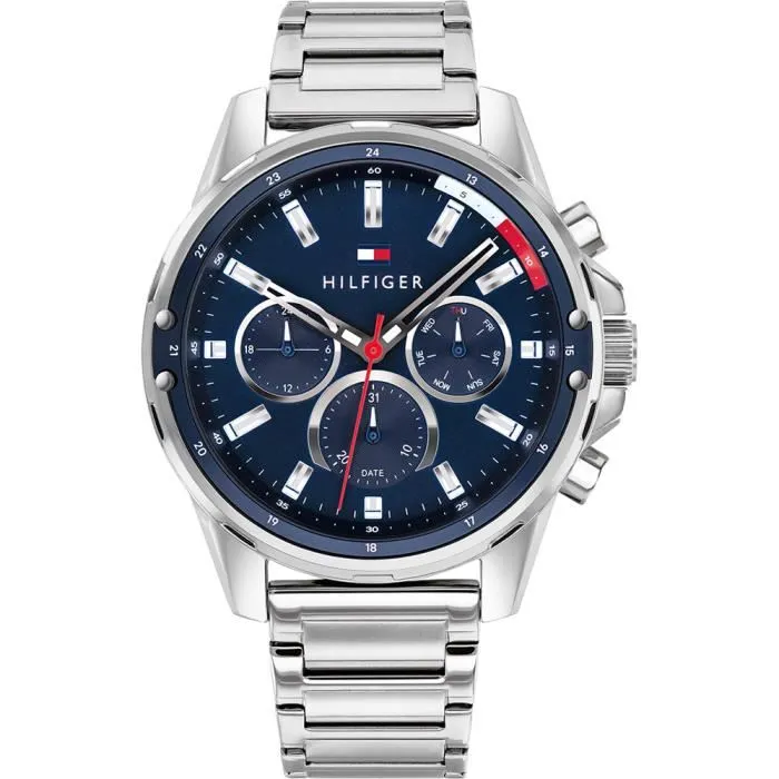 tommy-hilfiger-montre-multi-cadrans-pour-hommes-a Montre - Tommy Hilfiger - 1791788 - Acier inoxydable - Quartz - Résistante à l'eau 3 bar – Image 1