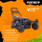 Tondeuse thermique autotractée 51cm 170cm3 - FUXTEC FX-RM5170agile - Roues Pivotantes 60L Easy Clean Mulching – Image 2
