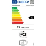 TV LED QLED - CONTINENTAL EDISON - 65“ (164 cm) - 3xHDMI - 2xUSB - Noir - CELED65SV2QL25B6 – Image 4