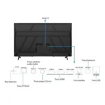 TV LED QLED - CONTINENTAL EDISON - 65“ (164 cm) - 3xHDMI - 2xUSB - Noir - CELED65SV2QL25B6 – Image 7