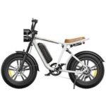 velo electrique ENGWE M20 Autonomie 80-150km Batterie 48V26Ah Moteur 250W tout suspendu Pneus 20 pouces VTT Fat bike blanc