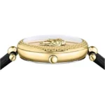Montre Quartz Femme - VERSACE - Palazzo VECO02722 - Noir - Cuir - 30 Atm – Image 2