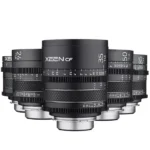 Samyang XEEN CF Kit 5 Canon EF/M 5 objectifs 16, 24, 35, 50, 85mm avec valise (Canon EF | Métrique | Full Frame | MF)