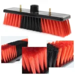 XPOtool Brosse de lavage – 295 x 72 x 8950 mm – avec Manche télescopique de 9 m Kit d’Amenée d’eau et Tuyau de 15 m – pour Fenêtres, – Image 5